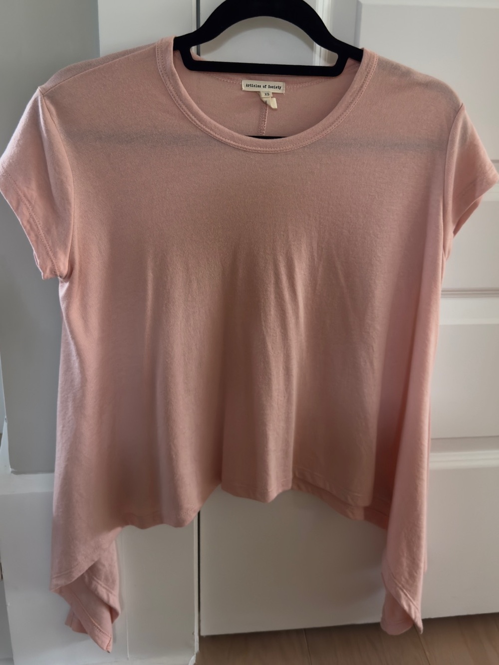 Articles of Society women’s short sleeve T-Shirt top pink size XS